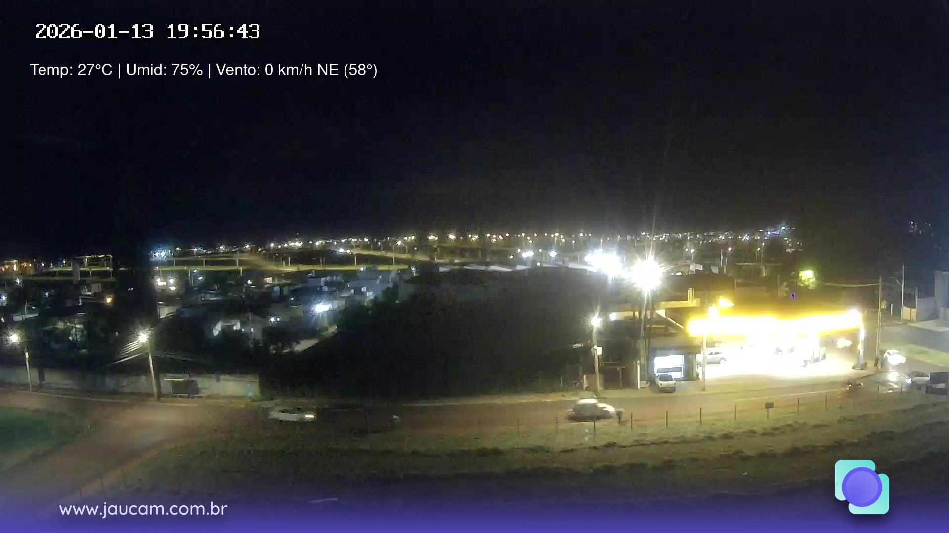 Clique para assistir ao vivo Câmera ao vivo Jaú/SP - centro